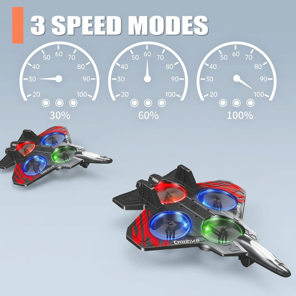 E72 Intelligent Stunt Foam Aircraft