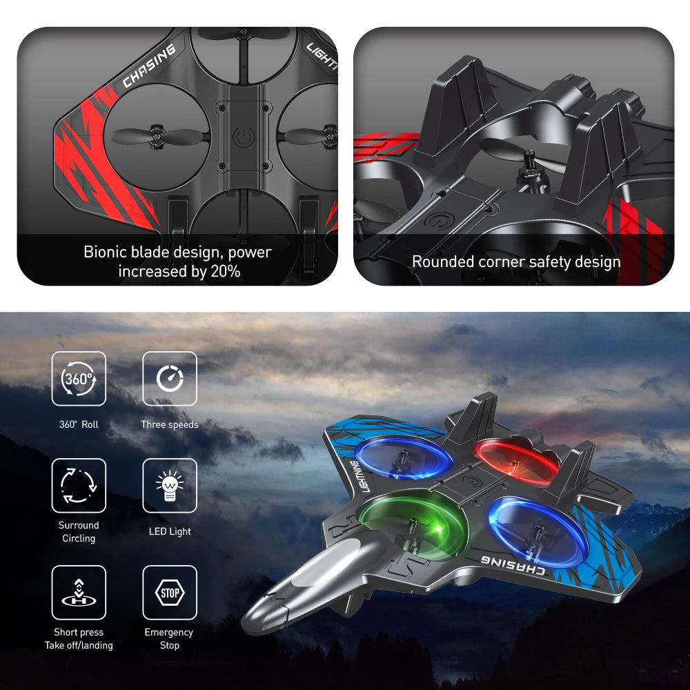 E72 Intelligent Stunt Foam Aircraft