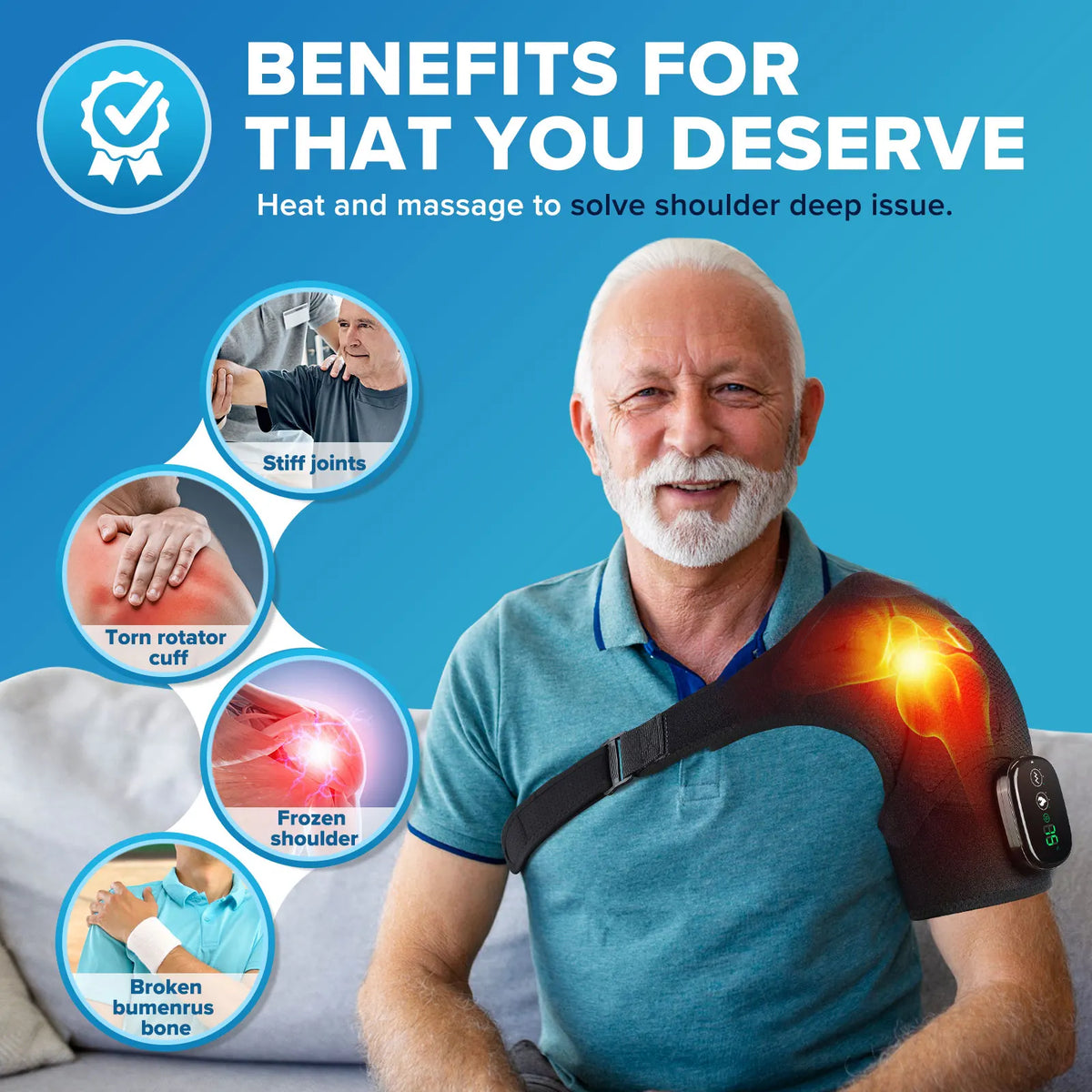 KleerRelief™ Heated Shoulder Wrap