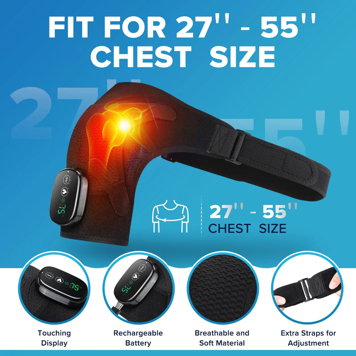 KleerRelief™ Heated Shoulder Wrap